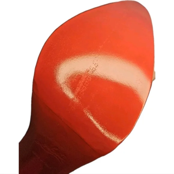 Christian Louboutin Size 37.5 EU 7.5B US Black Nappa French Tutu 100MM Booties - Picture 9 of 10